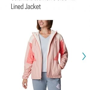 Womens large Columbia lined jacket